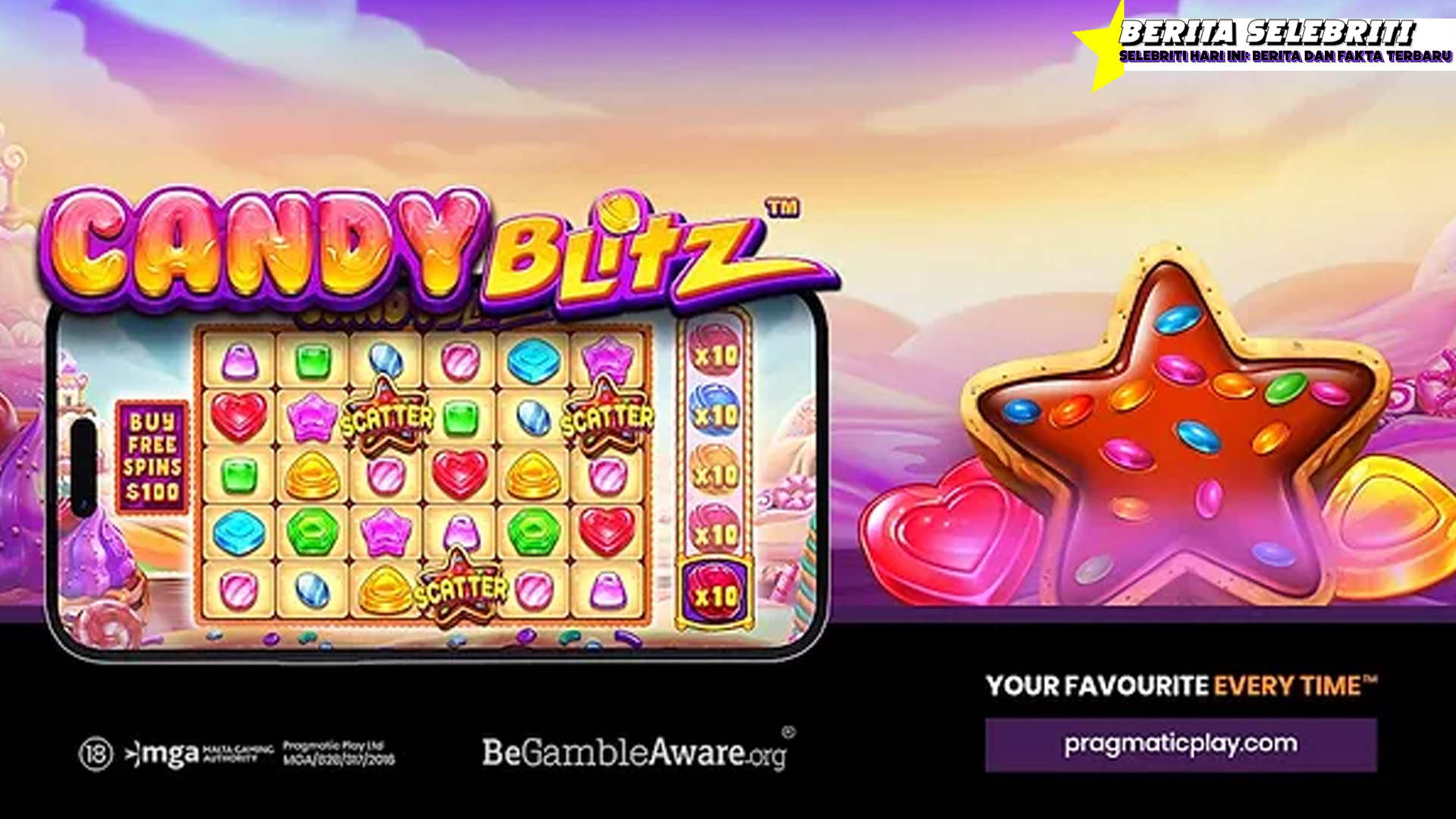 Permainan Candy Blitz Mudah Freespin