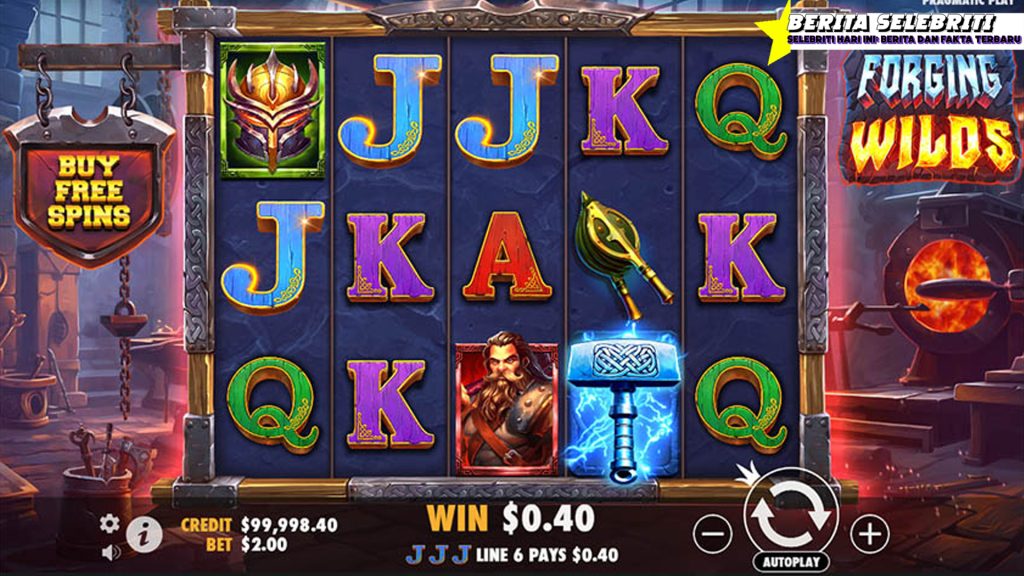 Permainan Gampang Freespin dan Jackpot Forging Wilds