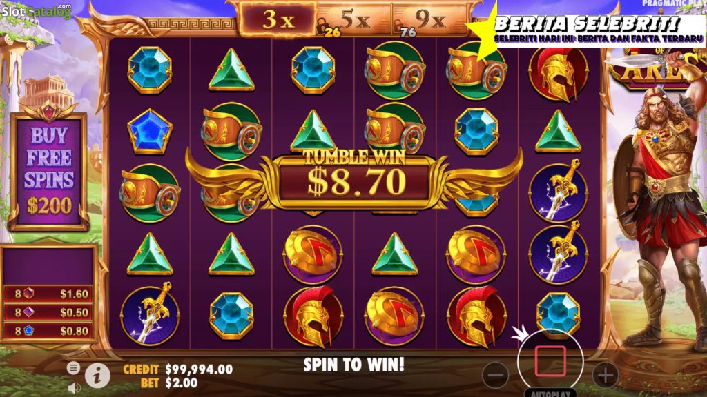 Cara Mendapatkan Jackpot Di Permainan Sword of Ares