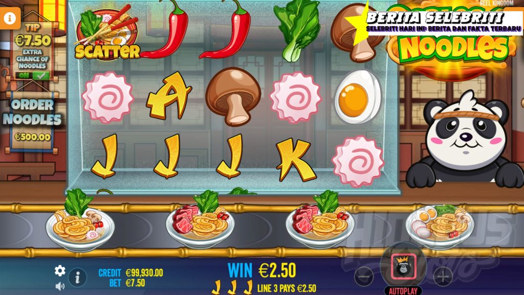Panduan Bermain Dapatkan Jackpot Slot Oodles of Noodles