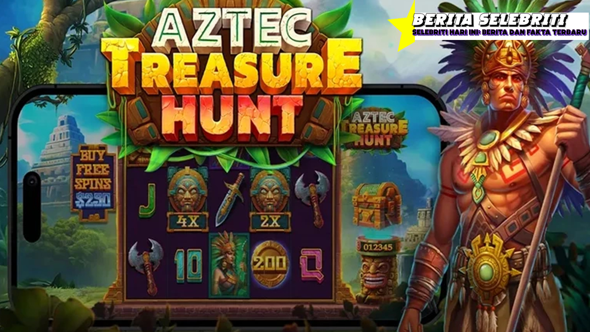 Menghadapi Tukang Ojek Maxwin di Game Aztec Treasure Hunt