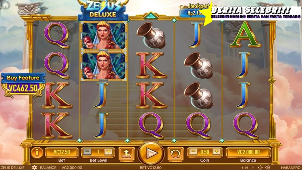 Zeus Deluxe: Permainan Slot dengan Jackpot Menggiurkan
