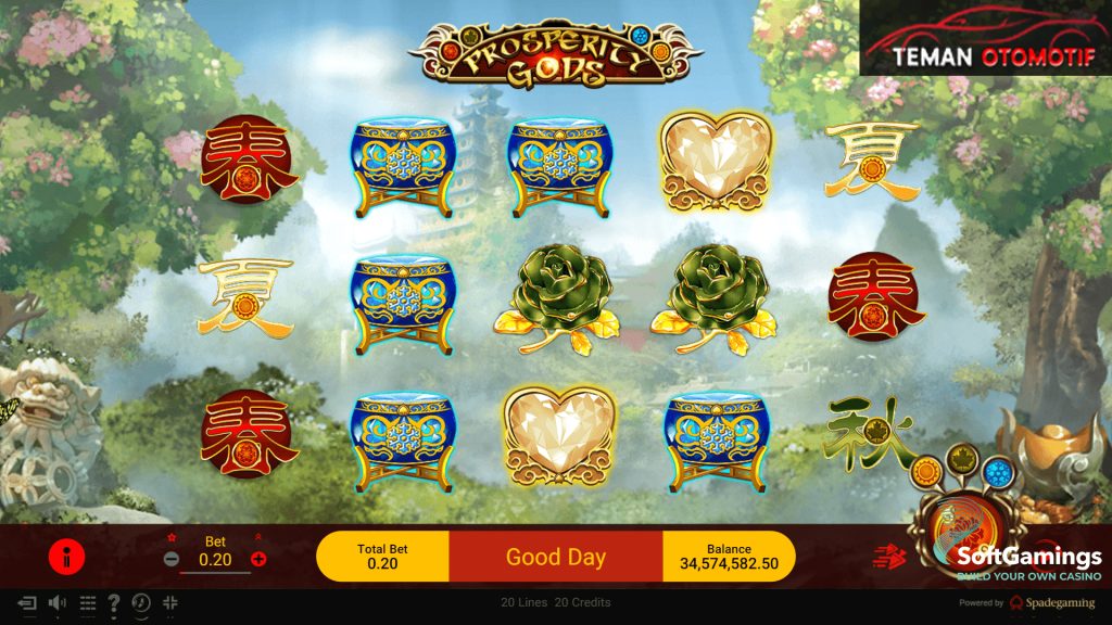 Permainan Slot Gacor Prosperity Gods Betting 400 Perak