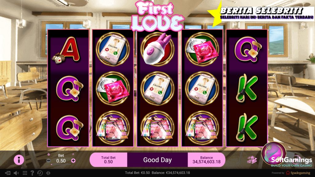 Provider Spadegaming First Love Mudah Scatter dan Wild
