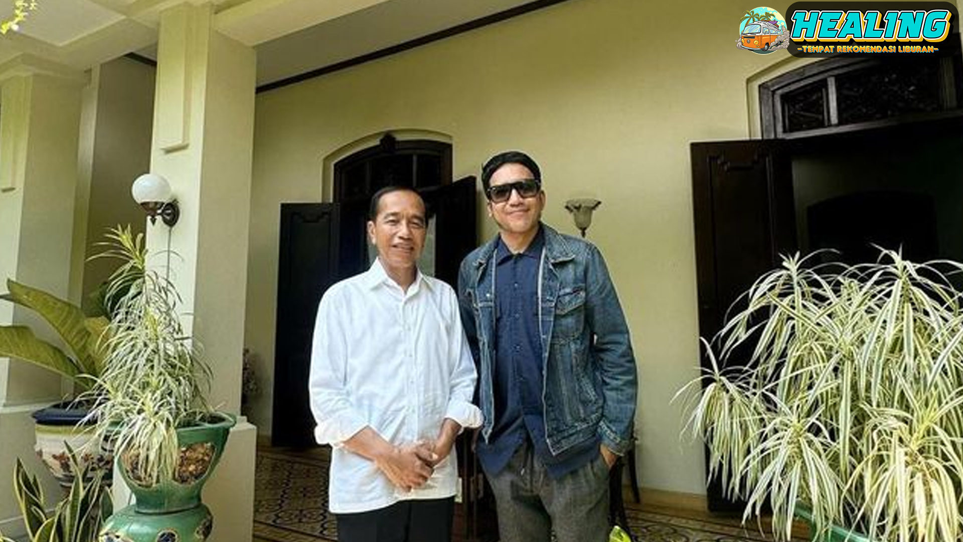 Reaksi Jokowi Terhadap Guyonan Desta di Solo