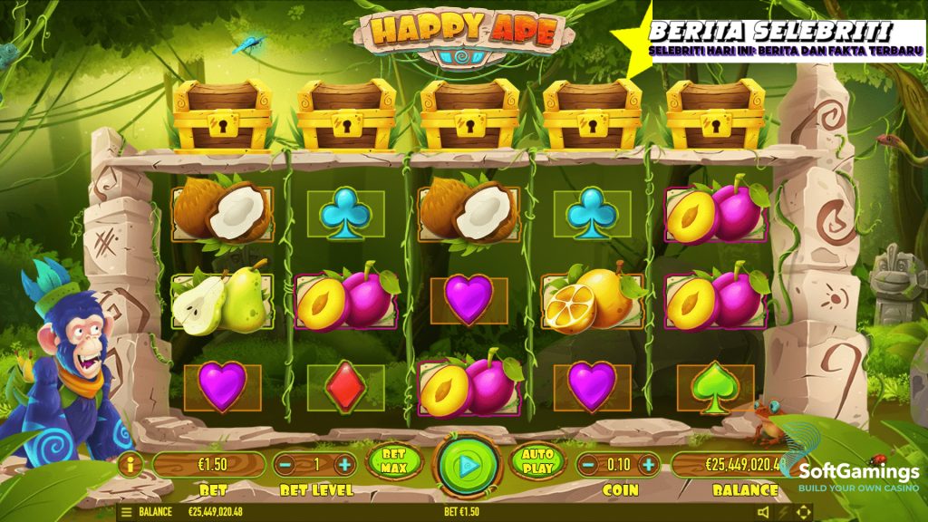 Permainan Happy Ape Gacor Slot Pulsa Tanpa Potongan