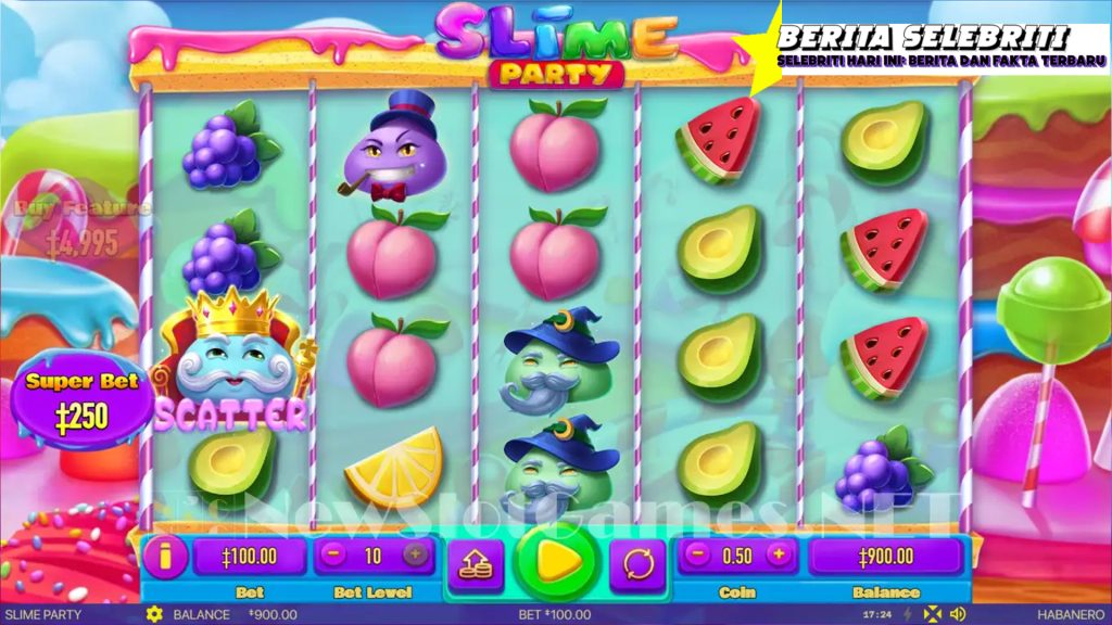  Pramugari Raih Kemenangan Bermain di Slime Party Slot Gacor