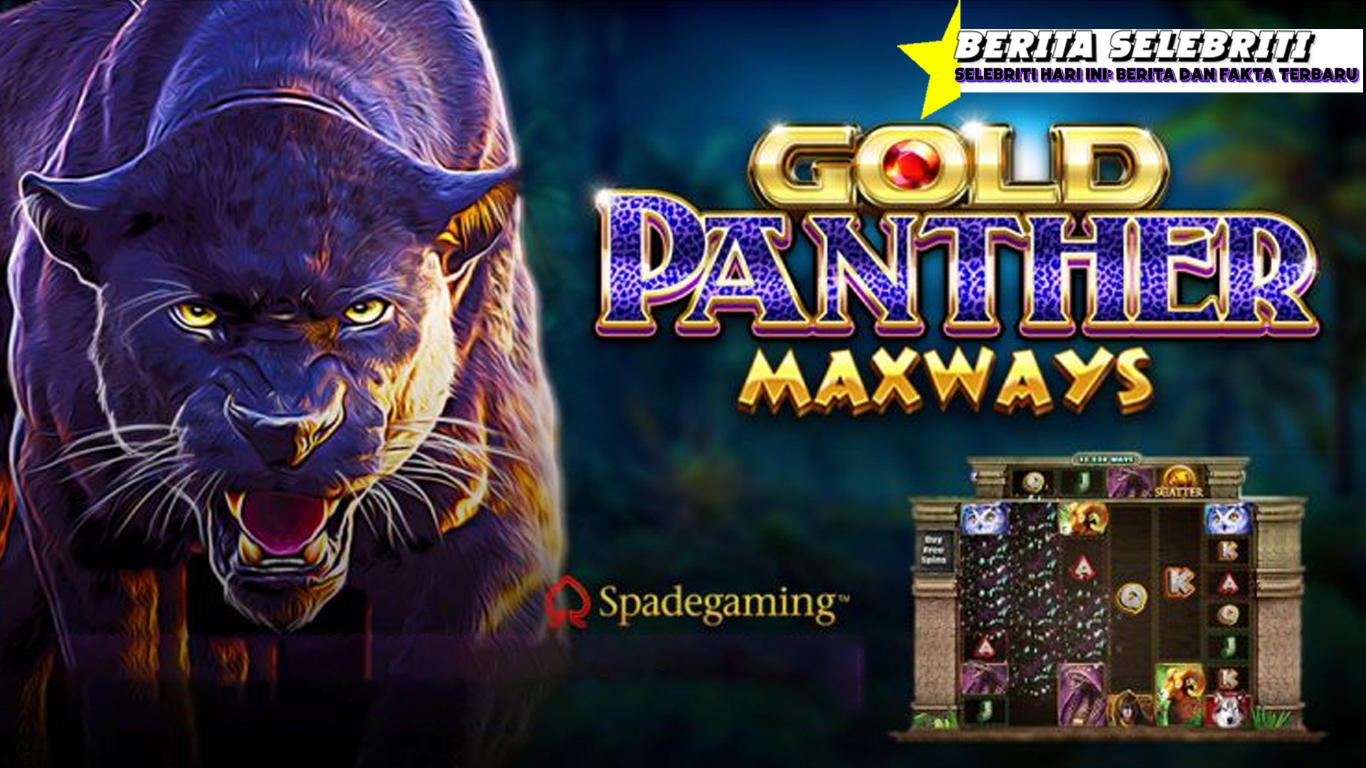 Slot Online Terpercaya Gold Panther Maxways Dijamin Menang