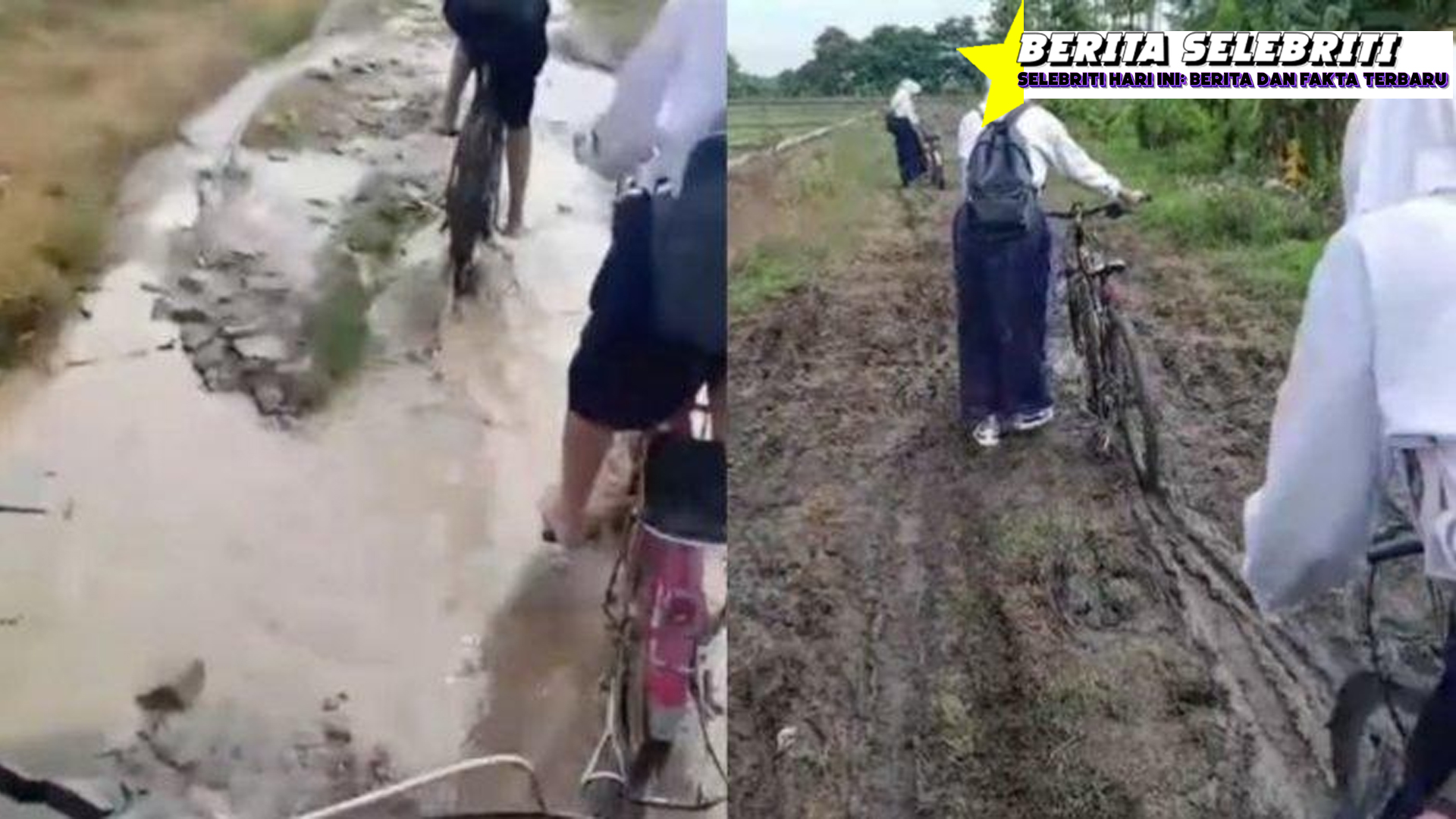 Jalan Sekolah Terhambat, Siswi SMP Minta Bantuan Prabowo!