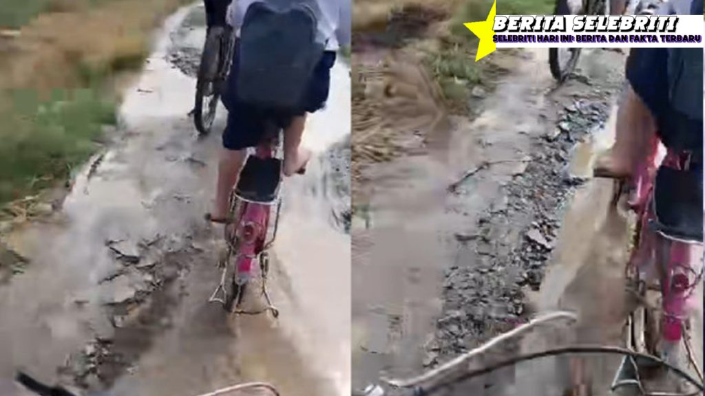 Jalan Sekolah Terhambat, Siswi SMP Minta Bantuan Prabowo!