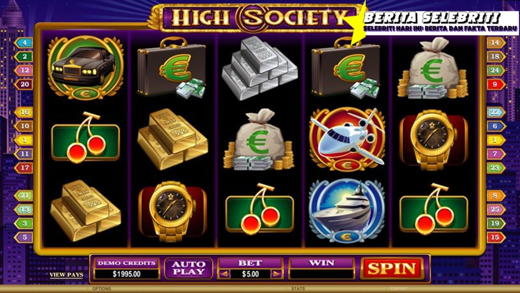High Society: Raih Kemenangan Maksimal di Dunia Kemewahan!