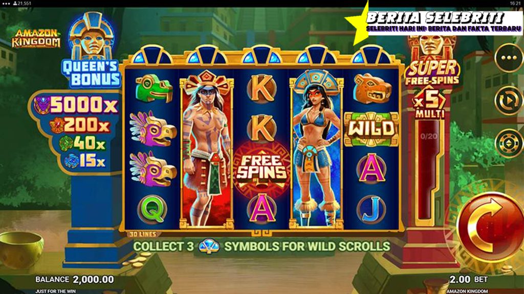 Amazon Kingdom: Slot dengan Nuansa Eksotis dan Menantang!