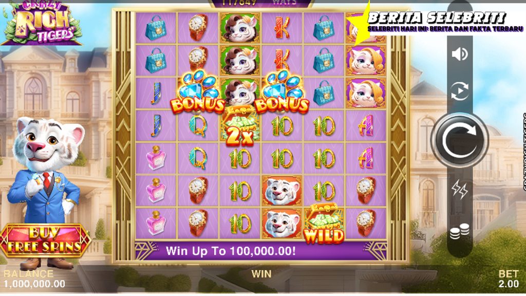 Crazy Rich Tigers: Menangkan Cuan Besar Bersama Macan Kaya!