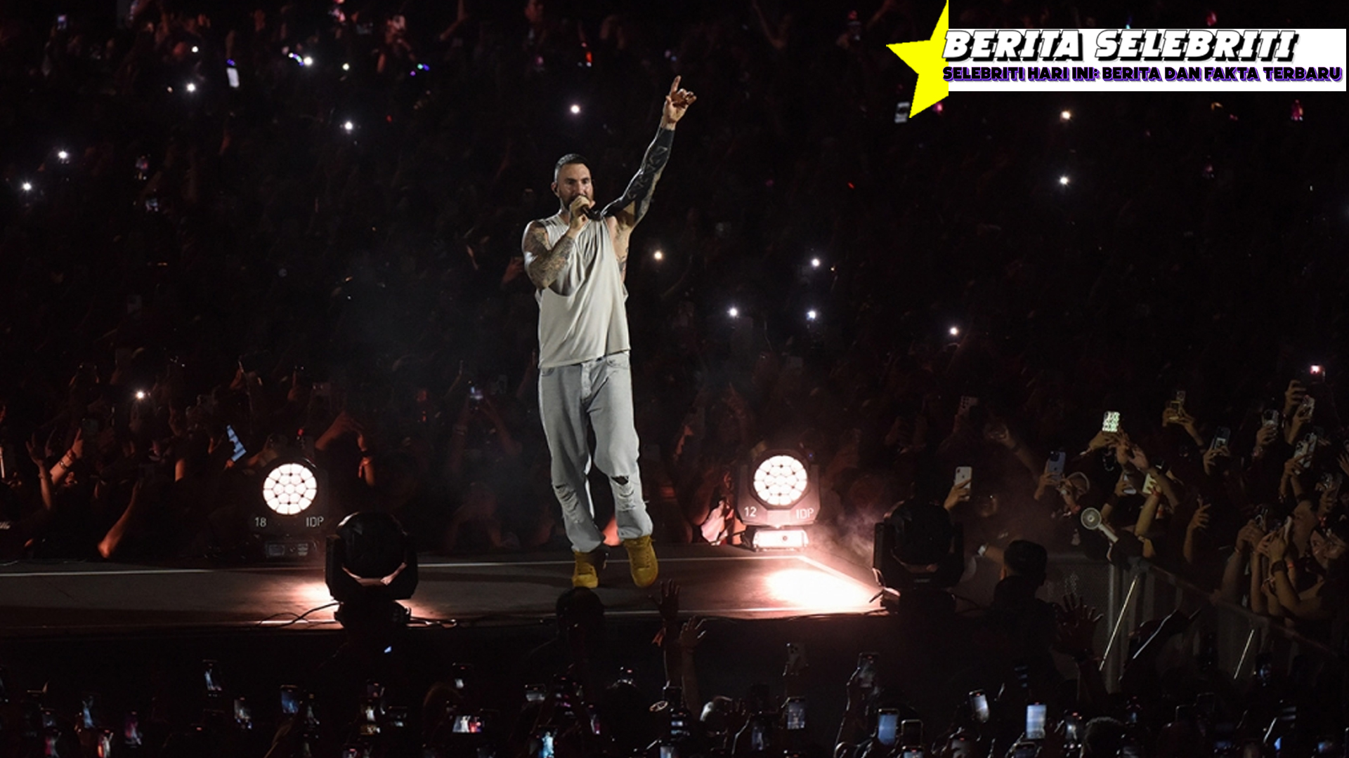 JIS Lautan Manusia: Konser Maroon 5 Pecahkan Rekor Jakarta!