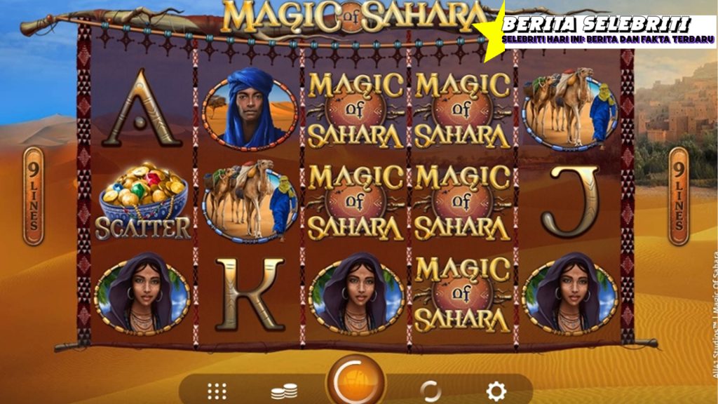 Tantangan Gurun Pasir! Rahasia Jackpot di Slot Magic of Sahara!
