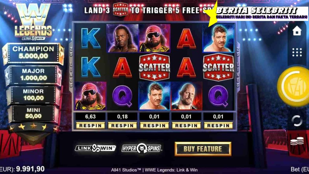 WWE Legends: Slot Gacor Penuh Aksi Gulat yang Menggoda!