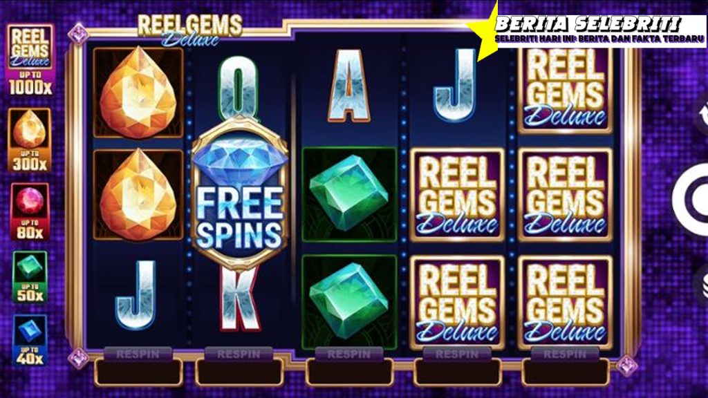 Reel Gems Deluxe: Permata Berputar Rezeki Mengalir Tanpa Henti