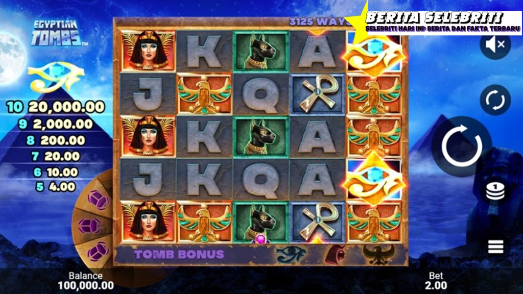 Kutukan Slot Gacor Maxwin Nyata Ada di Dalam Egyptian Tombs!