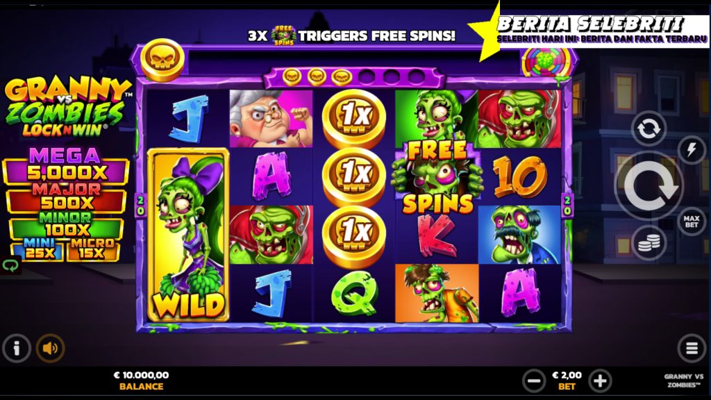 Granny vs Zombies Seru Abis di cnnslot Situs Slot Dana!