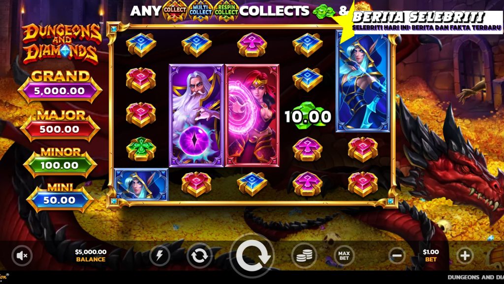Dungeons And Diamonds Gacor dengan Rtp8000 Menjanjikan