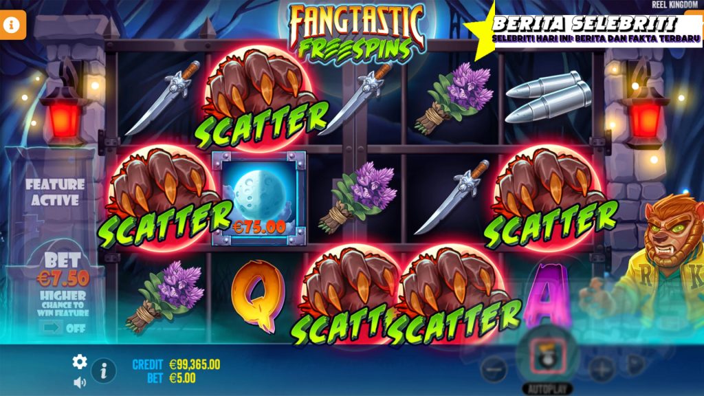 Menangkan Bonus Besar di Fangtastic Freespins Rtp8000!