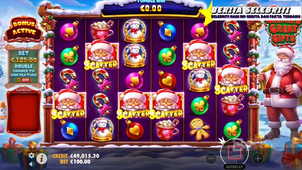 Santa’s Great Gifts Slot Online Bawa Keceriaan Natal Spesial!