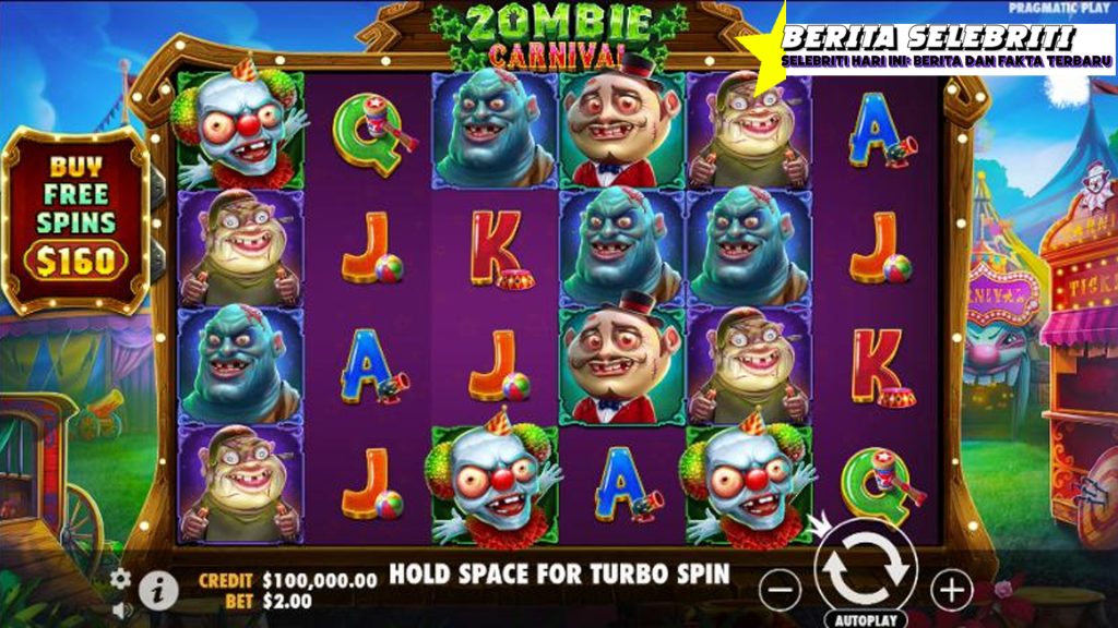 Permainan Slot Online Zombie Carnival Kini di Cnnslot!