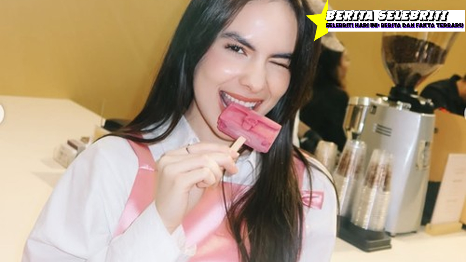 Steffi Zamora Nyantai di Bali, Es Loli & Kelapa Jadi Teman!