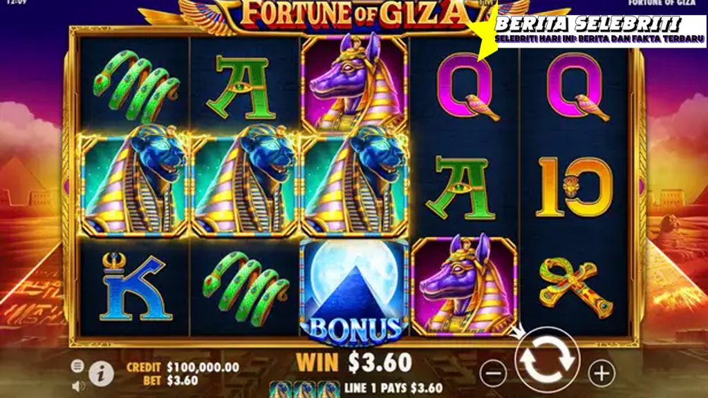 Rtp8000 Terbaik Game Slot Gacor Fortune Of Giza yang Seru!