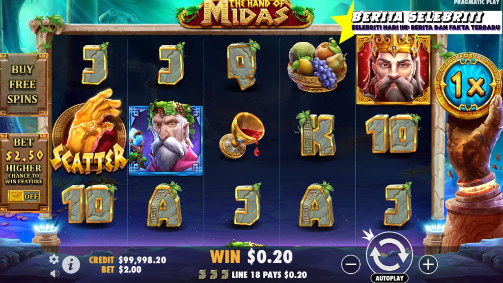 Cnnslot Ungkap Pesona Slot Maxwin The Hand Of Midas!