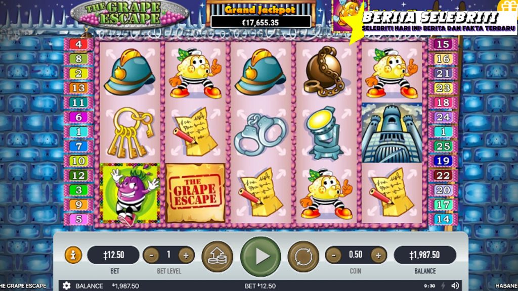 Cnnslot Grape Escape yang Kayak Lagi Panen Anggur!