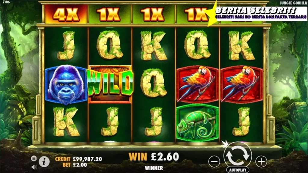 Cnnslot Menyelami Dunia Jungle Gorilla, Slot Berkarakter!