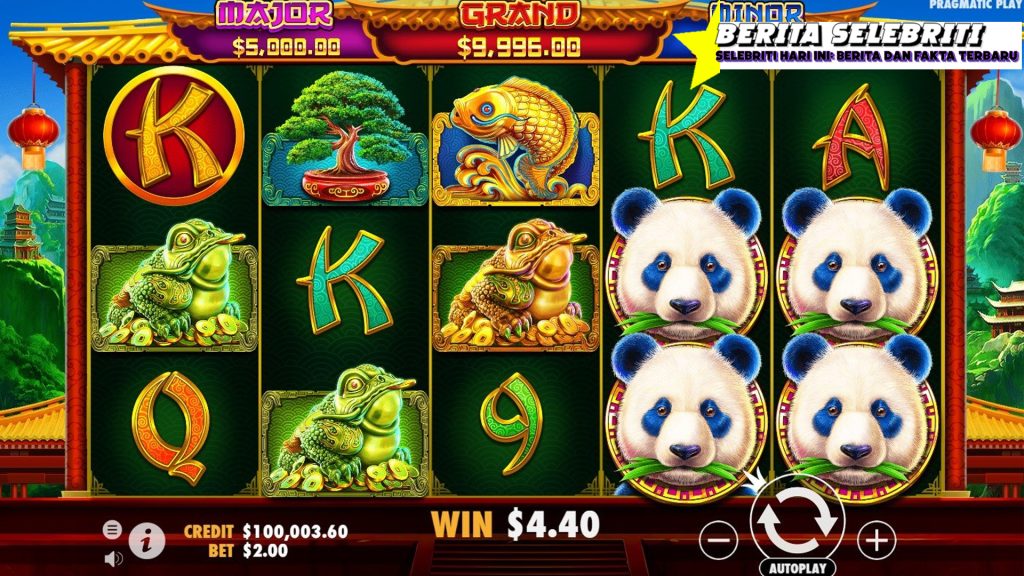 RTP8000 Panda's Fortune Main Slot, Dapat Rejeki Bambu!