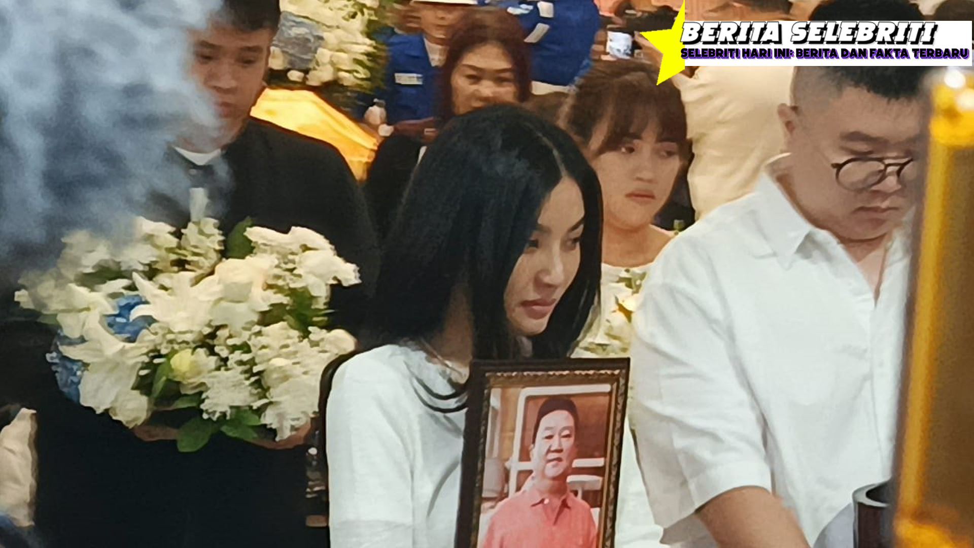 Sorot Mata Hampa Sarwendah di Perpisahan Terakhir Ayah