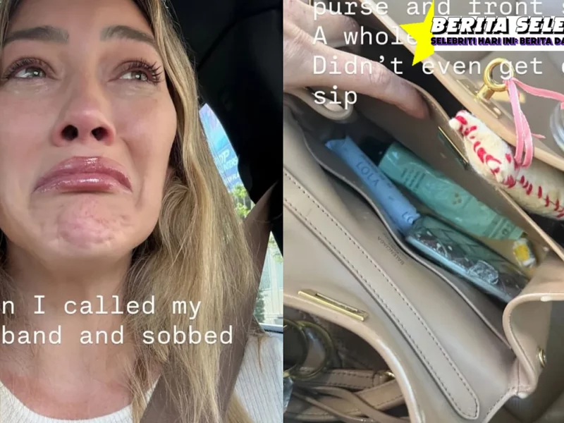 Hilary Duff Kopi Tumpah di Tas Rp49 Juta