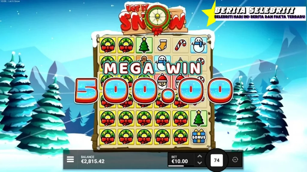 Let It Snow Santa Sleigh Bonus Round