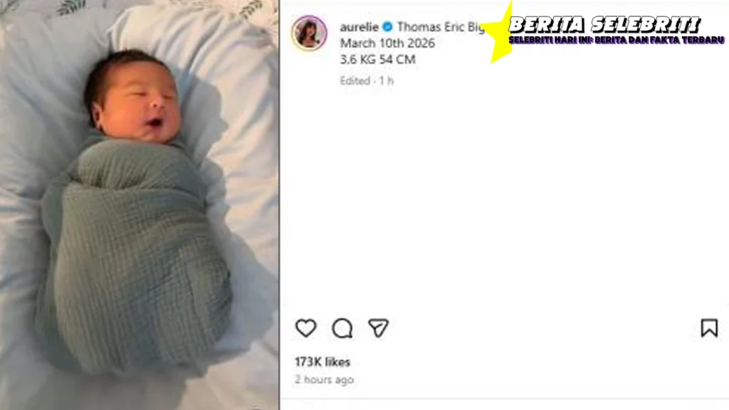 Aurelie Moeremans Jadi Ibu, Ini Nama Sang Anak