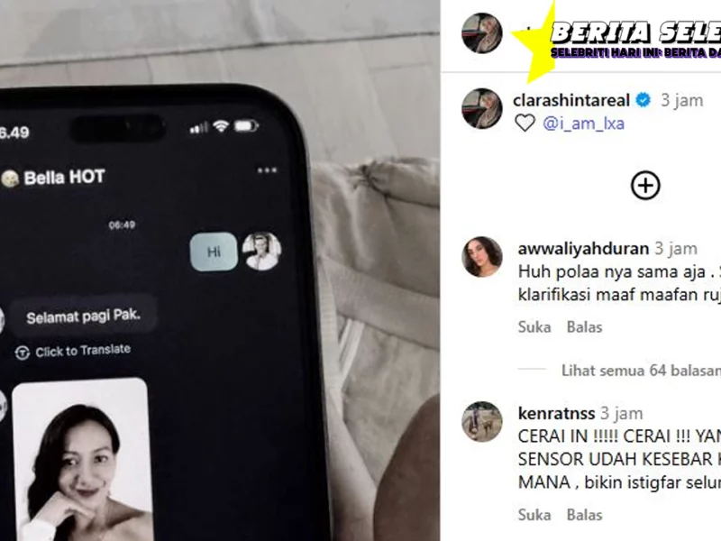 Sinta Clara Pergoki Suami VCS, Simak Kuy!