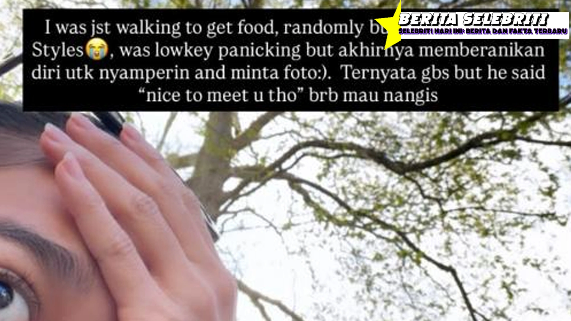 Harry Styles Ogah Foto, Azizah Salsha Kecewa Berat